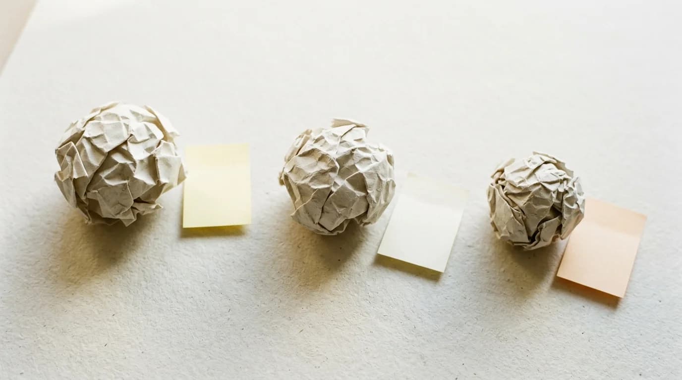 Schéma des trois causes d'échec d'un article SEO